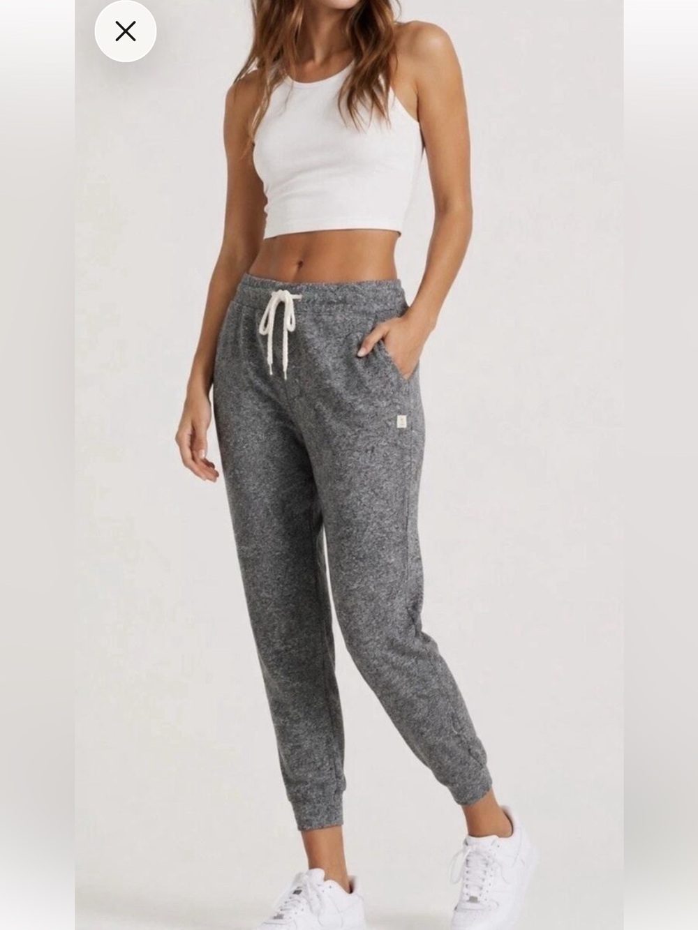 Vuori Performance Jogger Pant Grey Heather Dream Knit